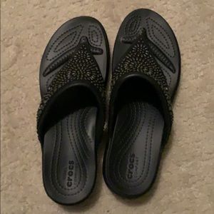 Crocs Beaded Sandals